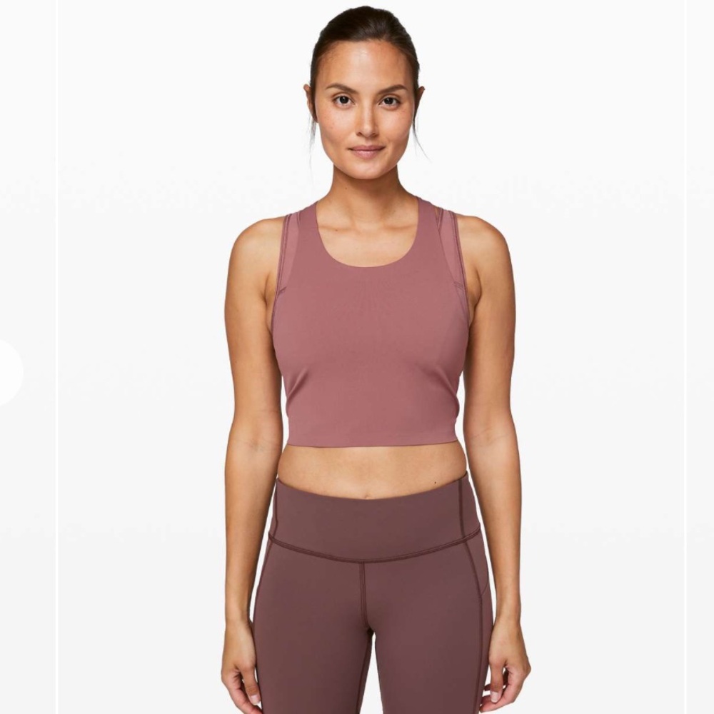 Lululemon Break Free Tank | 2 red dust
